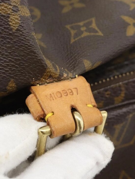 LOUIS VUITTON Monogram Montsouris GM Backpack M51135 LV Auth 185042